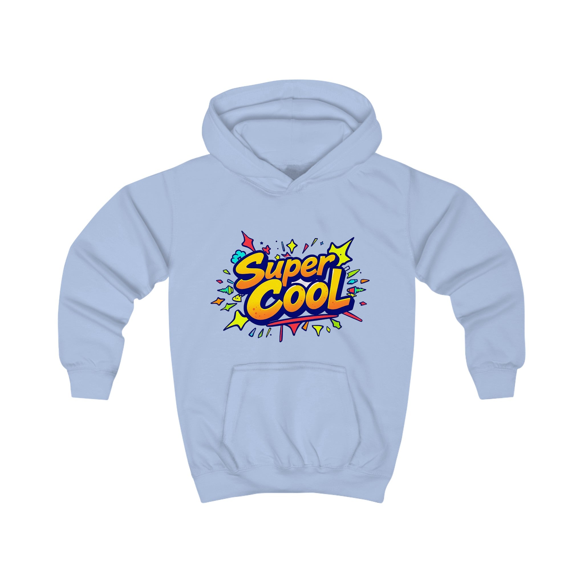 Super Cool Kids' Hoodie – Fun and Cozy Cartoon Graphic Sweatshirt