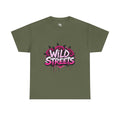 Wild Streets Rose Tee | Pink Floral Street Art Shirt