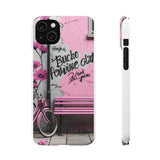 Urban Graffiti Phone Case for Girls - Soft Neon Street Art