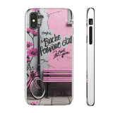 Graffiti Phone Case: Urban Chic with a Feminine Twist - Phone Case by Printify | Unique designs from ArteoDesign