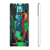 Urban Graffiti Chic: London Skyline Phone Case for Girls - Phone Case by Printify | Unique designs from ArteoDesign