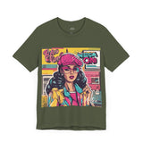 Retro Vibes: Women's Throwback T-Shirts with Bold '80s-'9 - T-Shirt by Printify | Unique designs from ArteoDesign