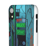 Graffiti-Inspired Phone Case for Girls: Urban Chic Style - Phone Case by Printify | Unique designs from ArteoDesign