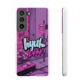 Urban Graffiti Chic Phone Case - Cool Street Style for Girls