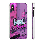 Graffiti Phone Case: Urban Chic for Girls with a Twist - Phone Case by Printify | Unique designs from ArteoDesign