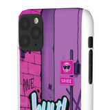 Chic Urban Graffiti Phone Case for Girls - Cool Street Style