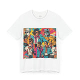 Retro Pop Culture T-Shirt for Men - Bold 90s Hip-Hop Throwback Style