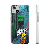 Graffiti-Inspired Phone Case for Girls: Urban Chic Style - Phone Case by Printify | Unique designs from ArteoDesign