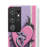 Graffiti Phone Case: Urban Chic for Girls with London Skylin - Phone Case by Printify | Unique designs from ArteoDesign