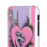 Graffiti Phone Case: Urban Chic for Girls with London Skylin - Phone Case by Printify | Unique designs from ArteoDesign