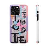 Graffiti Phone Case for Girls: Urban Chic Meets Feminine Sty - Phone Case by Printify | Unique designs from ArteoDesign