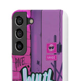 Graffiti Phone Case: Urban Chic for Girls with a Twist - Phone Case by Printify | Unique designs from ArteoDesign