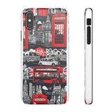 Edgy London Street Art Graffiti Phone Case for Boys