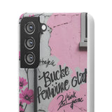 Graffiti Phone Case: Urban Chic with a Feminine Twist - Phone Case by Printify | Unique designs from ArteoDesign