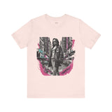 Women's Urban Cityscape Tee - Stylish Graphic Streetwear