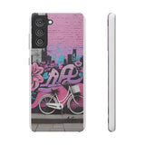 Graffiti Phone Case for Girls: Urban Chic with a Feminine Tw - Phone Case by Printify | Unique designs from ArteoDesign