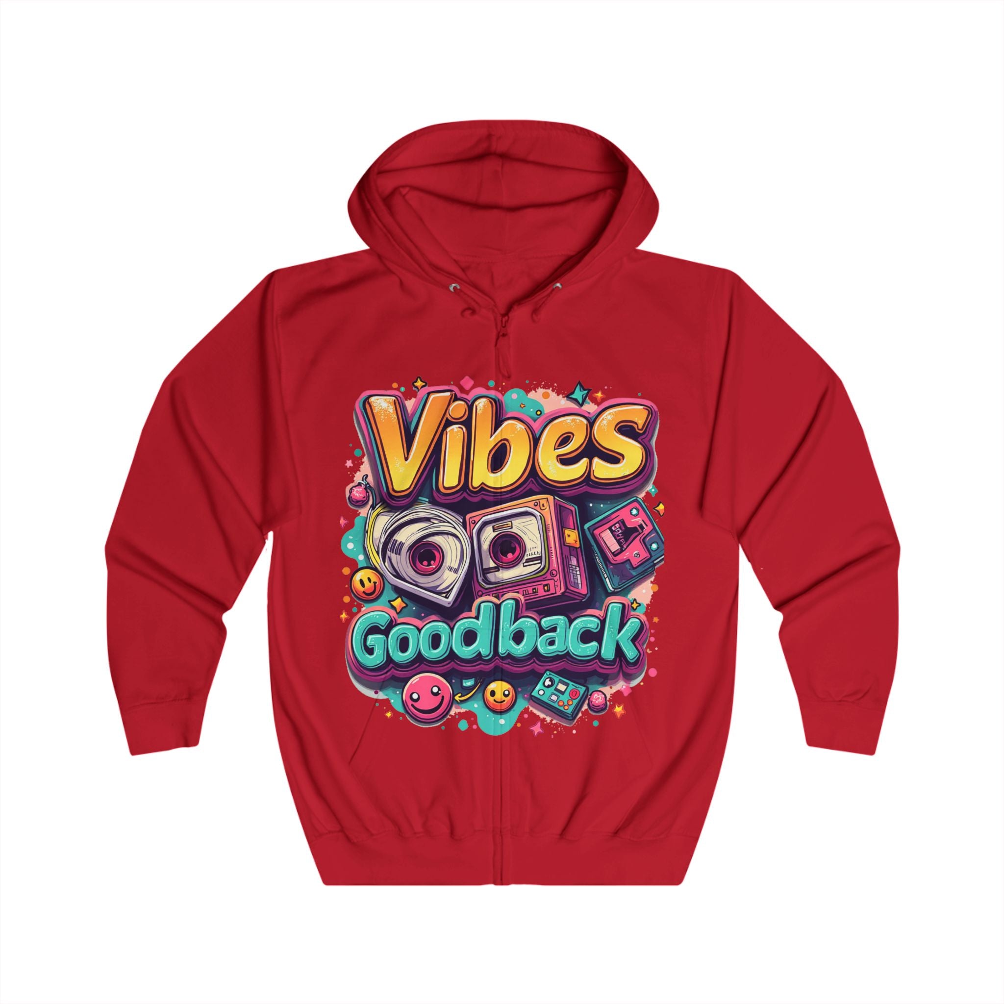 Retro Vibes Goodback Hoodie - Vintage Streetwear