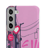 Graffiti Streetwear Phone Case for Girls - Soft, Bold Style