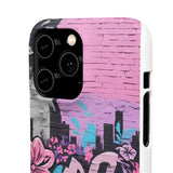 Graffiti Phone Case for Girls: Urban Chic with a Feminine Tw - Phone Case by Printify | Unique designs from ArteoDesign