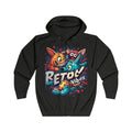 Retro Vibes Men's Cartoon Hoodie - Vintage Style