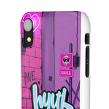 Graffiti Phone Case: Urban Chic for Girls with a Twist - Phone Case by Printify | Unique designs from ArteoDesign