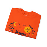 Happy Halloween Sweatshirt – Spooky Halloween Print for Festive Comfort