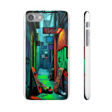 Urban Graffiti Chic: London Skyline Phone Case for Girls - Phone Case by Printify | Unique designs from ArteoDesign