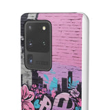 Graffiti Phone Case for Girls: Urban Chic with a Feminine Tw - Phone Case by Printify | Unique designs from ArteoDesign