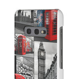 Graffiti Phone Case: London Skyline, Neon Accents, Edgy Styl - Phone Case by Printify | Unique designs from ArteoDesign