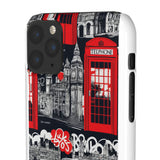 Edgy London Street Art Graffiti Phone Case for Boys