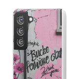 Graffiti Phone Case: Urban Chic with a Feminine Twist - Phone Case by Printify | Unique designs from ArteoDesign