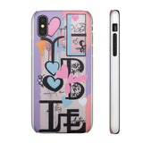 Graffiti Phone Case for Girls: Urban Chic Meets Feminine Sty - Phone Case by Printify | Unique designs from ArteoDesign