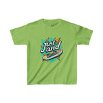 Just Land Boys T-Shirt - Skateboarding Graphic Tee for Ages 3-12