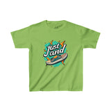 Just Land Skateboard T-Shirt – Cool Skater Graphic Tee