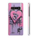 Graffiti Phone Case: Urban Chic for Girls with London Skylin - Phone Case by Printify | Unique designs from ArteoDesign