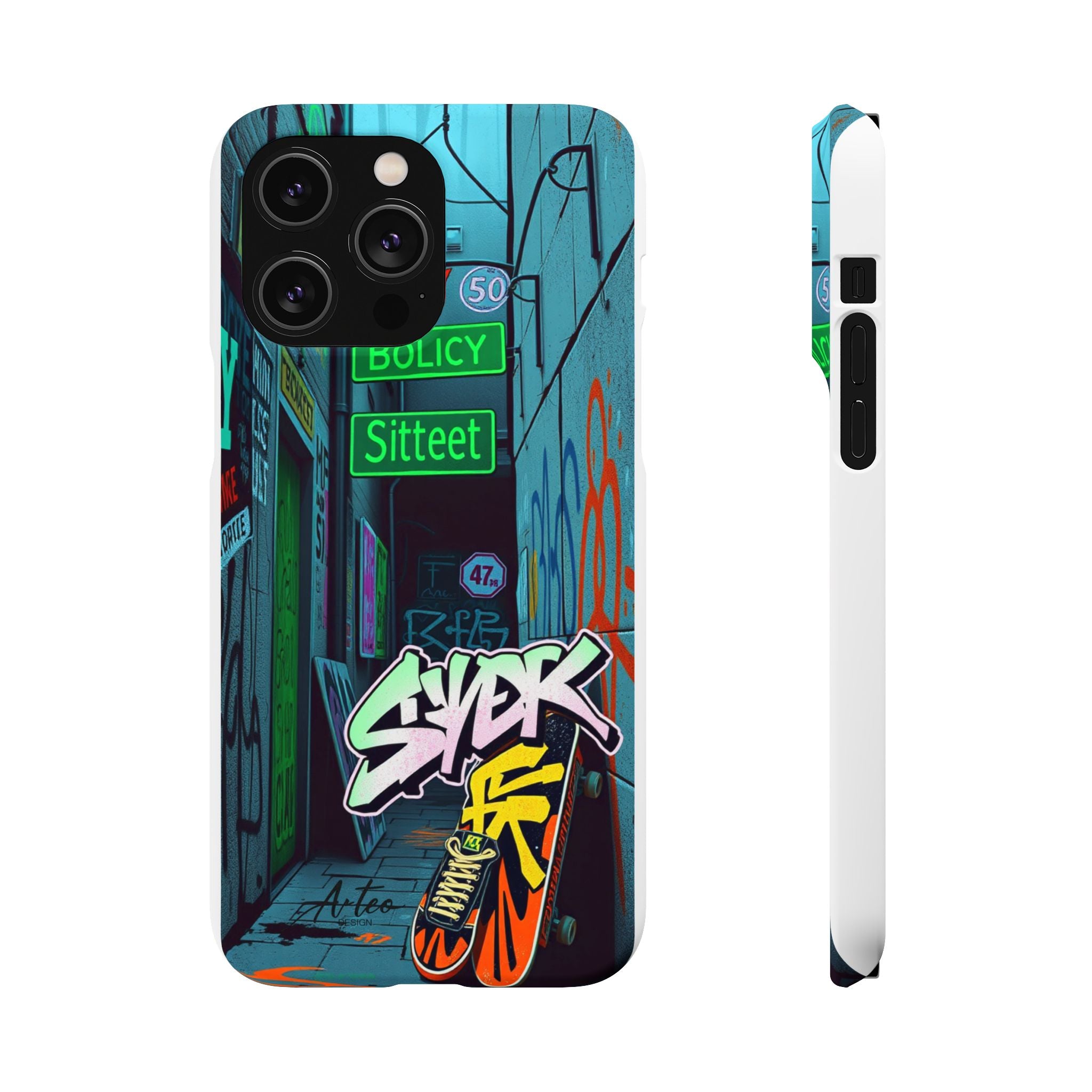 Urban Graffiti Phone Case - Street Art Vibe