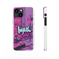 Urban Graffiti Chic Phone Case - Cool Street Style for Girls