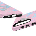 Y2K Butterfly Pink iPhone Case – Glitter Aesthetic