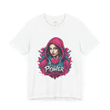 New Urban Girl T-Shirt - Vibrant Street Style Love and Heart Design (UK Edition)