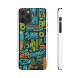 Graffiti Chic Phone Case: Urban Style with a Feminine Twist - Phone Case by Printify | Unique designs from ArteoDesign