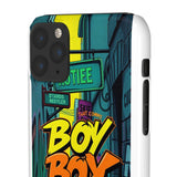 Graffiti Phone Case: Urban Chic with London Skyline for Girl - Phone Case by Printify | Unique designs from ArteoDesign