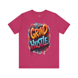 Grind Hustle T-Shirt – Motivational Streetwear Graphic Tee