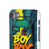 Graffiti Phone Case: Urban Chic with London Skyline for Girl - Phone Case by Printify | Unique designs from ArteoDesign