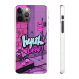 Graffiti Phone Case: Urban Chic for Girls with a Twist - Phone Case by Printify | Unique designs from ArteoDesign