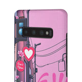 Graffiti Phone Case for Girls: London Skyline Design, Edgy U - Phone Case by Printify | Unique designs from ArteoDesign