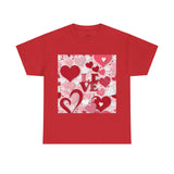 Valentine’s Day Heart Love Graphic T-Shirt