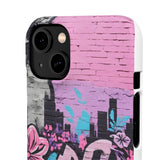 Graffiti Phone Case for Girls: Urban Chic with a Feminine Tw - Phone Case by Printify | Unique designs from ArteoDesign