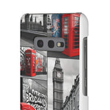 Graffiti Phone Case: London Skyline, Neon Accents, Edgy Styl - Phone Case by Printify | Unique designs from ArteoDesign