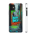 Urban Graffiti Phone Case - Gritty Streetwear for Boys
