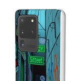 Graffiti-Inspired Phone Case for Girls: Urban Chic Style - Phone Case by Printify | Unique designs from ArteoDesign